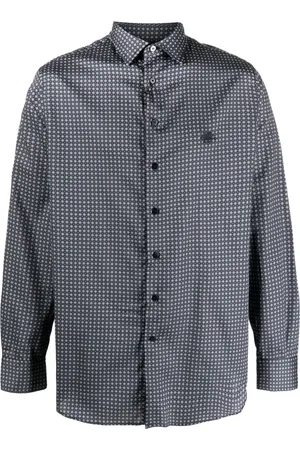 Etro Geometric-pattern long-sleeve shirt