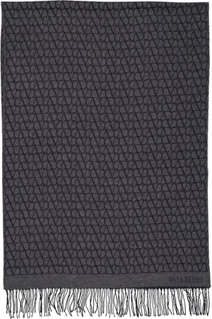 VALENTINO GARAVANI Wool-cashmere scarf