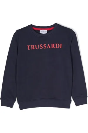 Trussardi Logo-print cotton sweatshirt