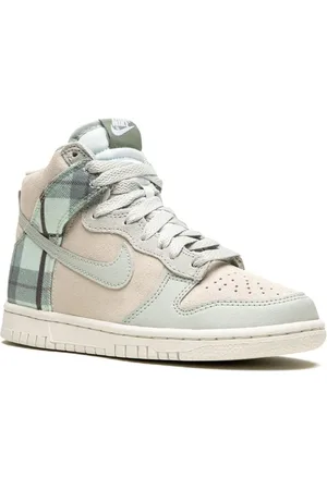 Nike Dunk High "Plaid - Summit White" sneakers
