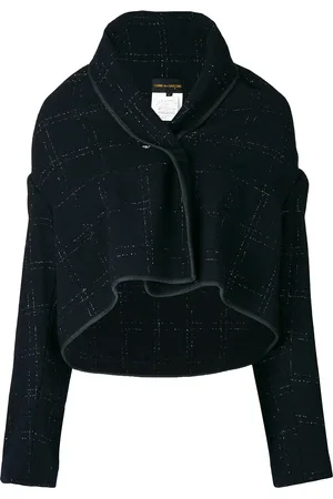 Comme des Garçons Cropped cape jacket