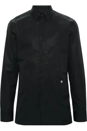 Givenchy Logo-embroidered cotton shirt