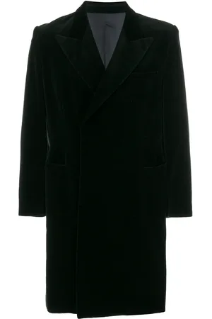 Jean Paul Gaultier Velvet midi coat