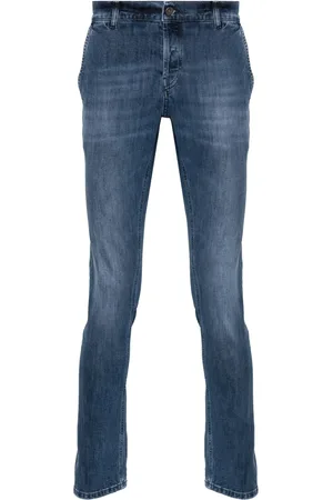 Dondup Logo-print tapered jeans