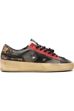 Golden Goose Stardan " /Red/Leopard/Brown" sneakers