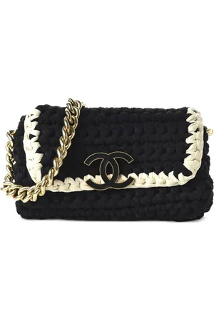 CHANEL Medium Crochet Flap shoulder bag