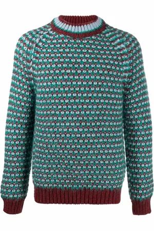 Marni Patterned-knit jumper