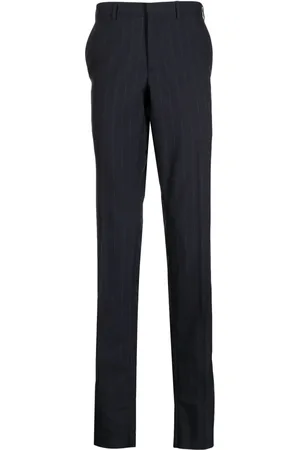 BRIONI Striped straight-leg trousers