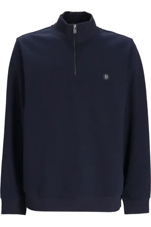 HUGO BOSS Logo-patch sweatshirt