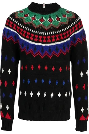 Moncler Ribbed-knit jacquard jumper