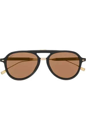 HUGO BOSS Pilot-frame design sunglasses