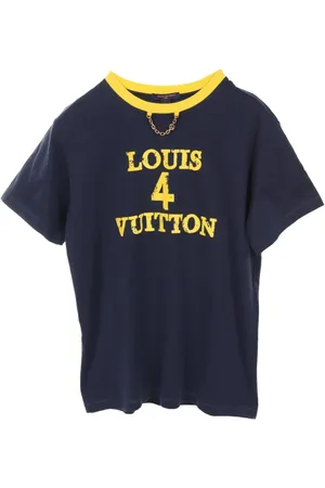 LOUIS VUITTON 2010s logo-print cotton T-shirt
