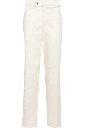 Moncler Striped-detail tapered trousers