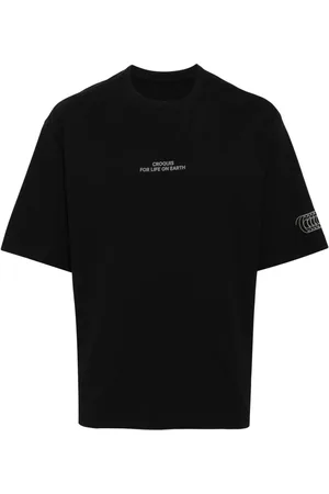 CROQUIS Logo-print cotton T-shirt