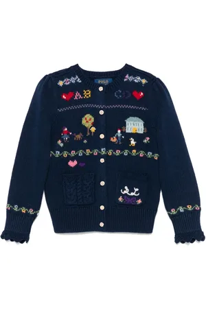 Ralph Lauren Motif-embroidered cardigan