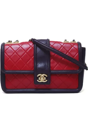 CHANEL 2016 diamond-quilted flap shoulder bag