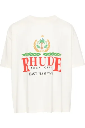 Rhude East Hampton Crest cotton T-shirt