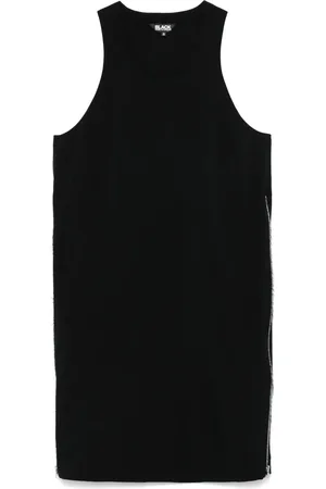 Comme des Garçons Zip-detail midi dress