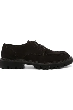 HUGO BOSS Suede derby shoes