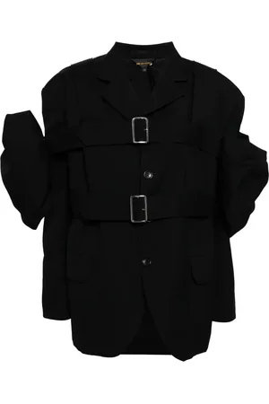 Comme des Garçons Detachable-panel wool blazer