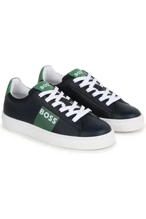 HUGO BOSS Logo-print lace-up sneakers