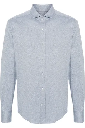 Brunello Cucinelli Mélange ribbed shirt