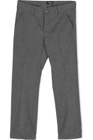 Il gufo Straight-leg cotton trousers