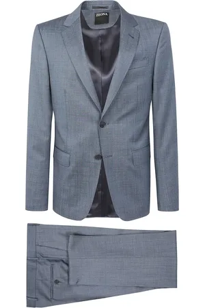 Ermenegildo Zegna Mélange-effect suit