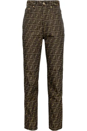 Fendi Monogram jeans