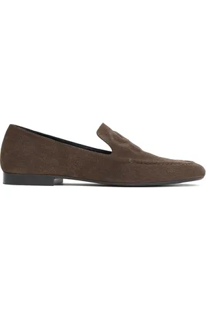 Filippa K Logo-embroidered soft loafers