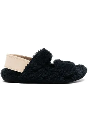 Nº21 Logo-embroidered Fussbett sandals