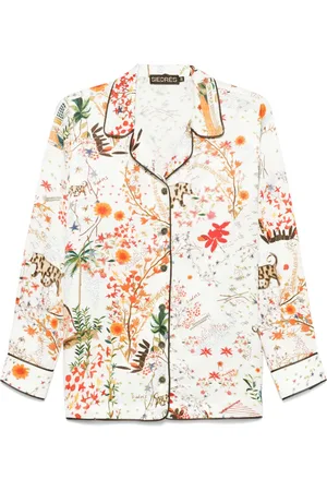 SIEDRES Floral-print shirt