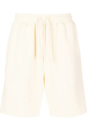 Nanushka Drawstring organic cotton track shorts