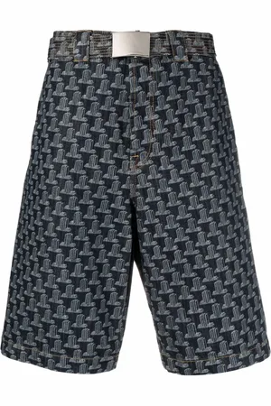 Lanvin Geometric-print bermuda shorts
