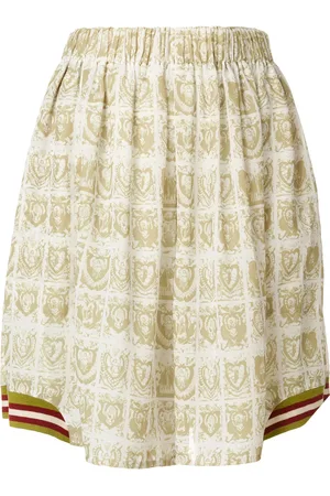 Jean Paul Gaultier Printed pleated skorts