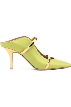 MALONE SOULIERS Maureen 70mm satin mules