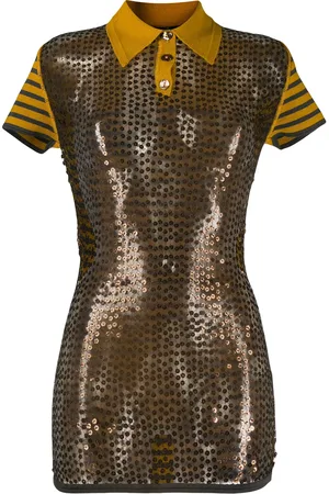 Jean Paul Gaultier 1990 sequin polo shirt