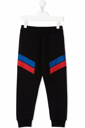 Moncler Panelled logo-patch joggers
