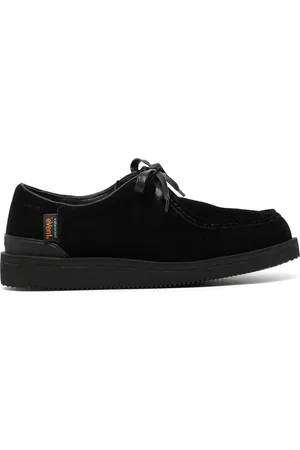 SUICOKE Logo-tag lace-up shoes