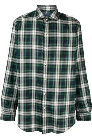 Ralph Lauren Oxford plaid cotton shirt
