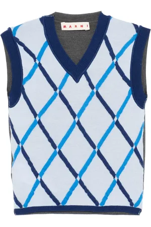 Marni Diamond-pattern top
