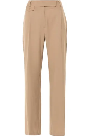 SEMICOUTURE Pleat-detail trousers