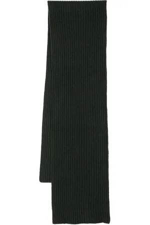 N.PEAL Ribbed-knit cashmere scarf