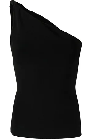 GALVAN One-shoulder sleeveless top