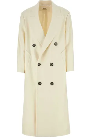 Ami Double-breasted virgin-wool coat