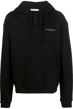 Ih Nom Uh Nit Graphic-print cotton hoodie