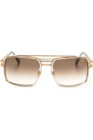 Cazal Cut-out square-frame sunglasses