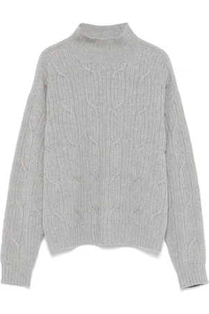 PESERICO SIGN Cable-knit sweater