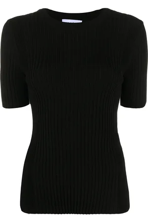 Paco rabanne Ribbed fitted T-shirt