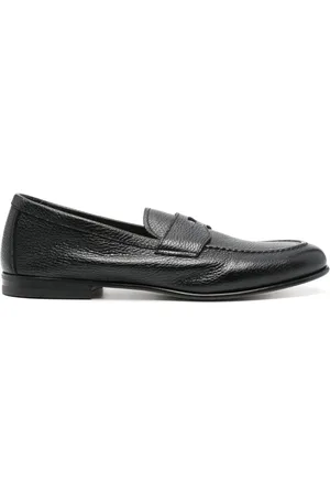 HENDERSON BARACCO Grained leather loafers